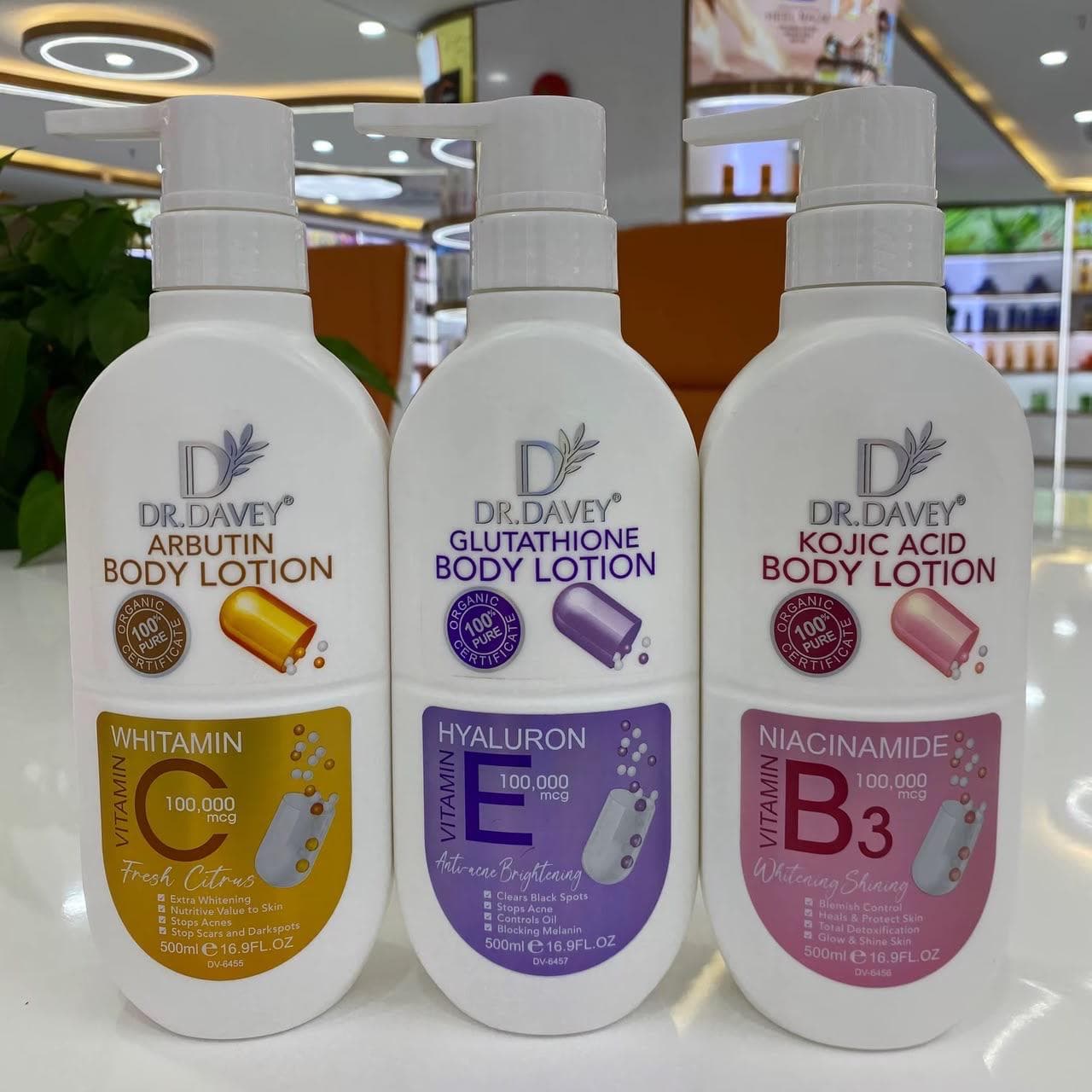 Dr. Davey body lotion